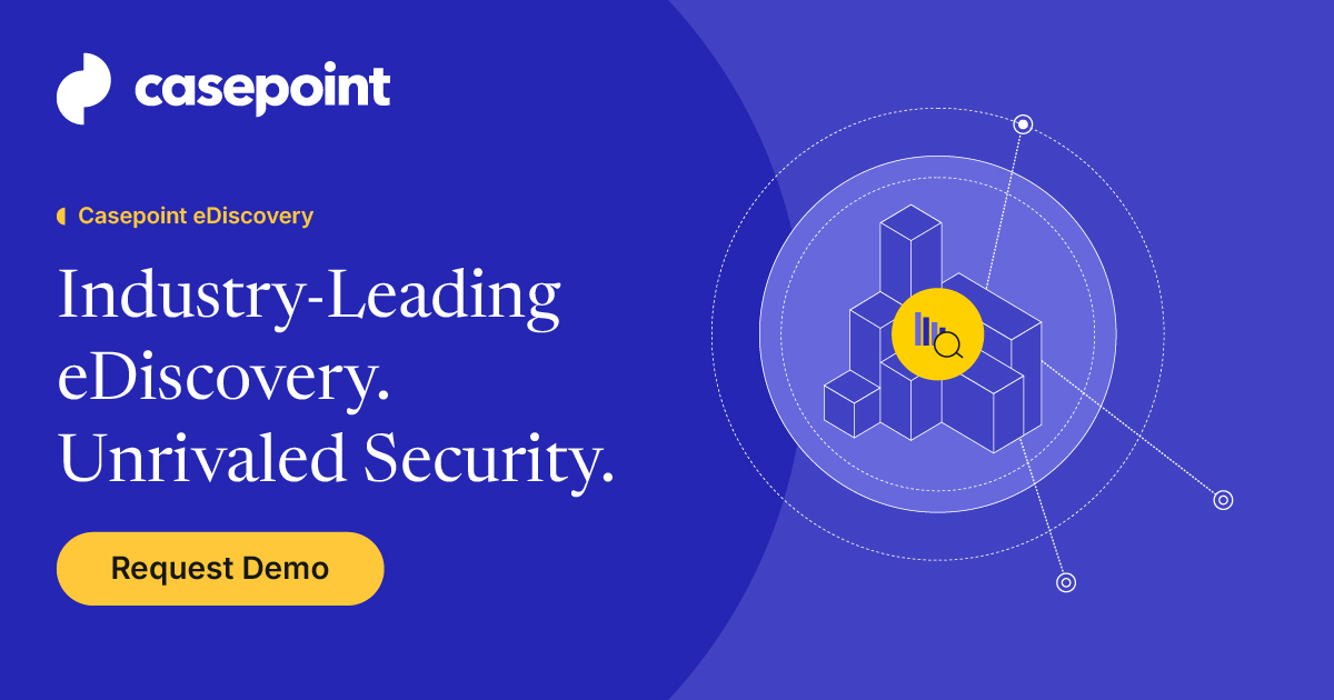 Casepoint eDiscovery website preview