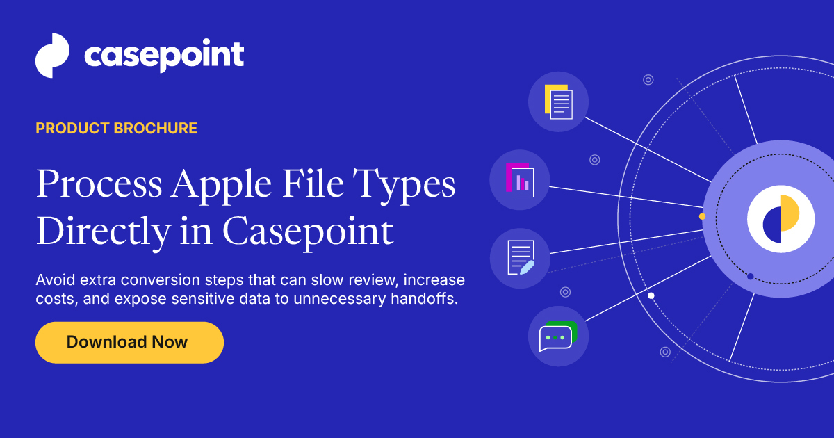 Apple File Types Support for eDiscovery | Process Mac Files Directly in ...