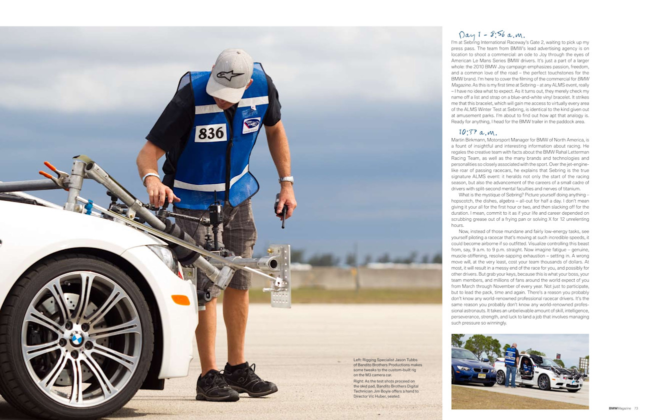 BMW Magazine articles