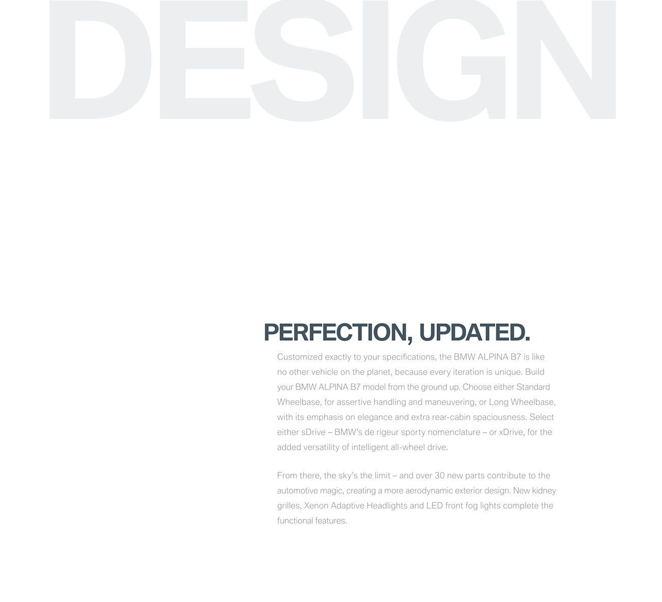 BMW Product Brochures