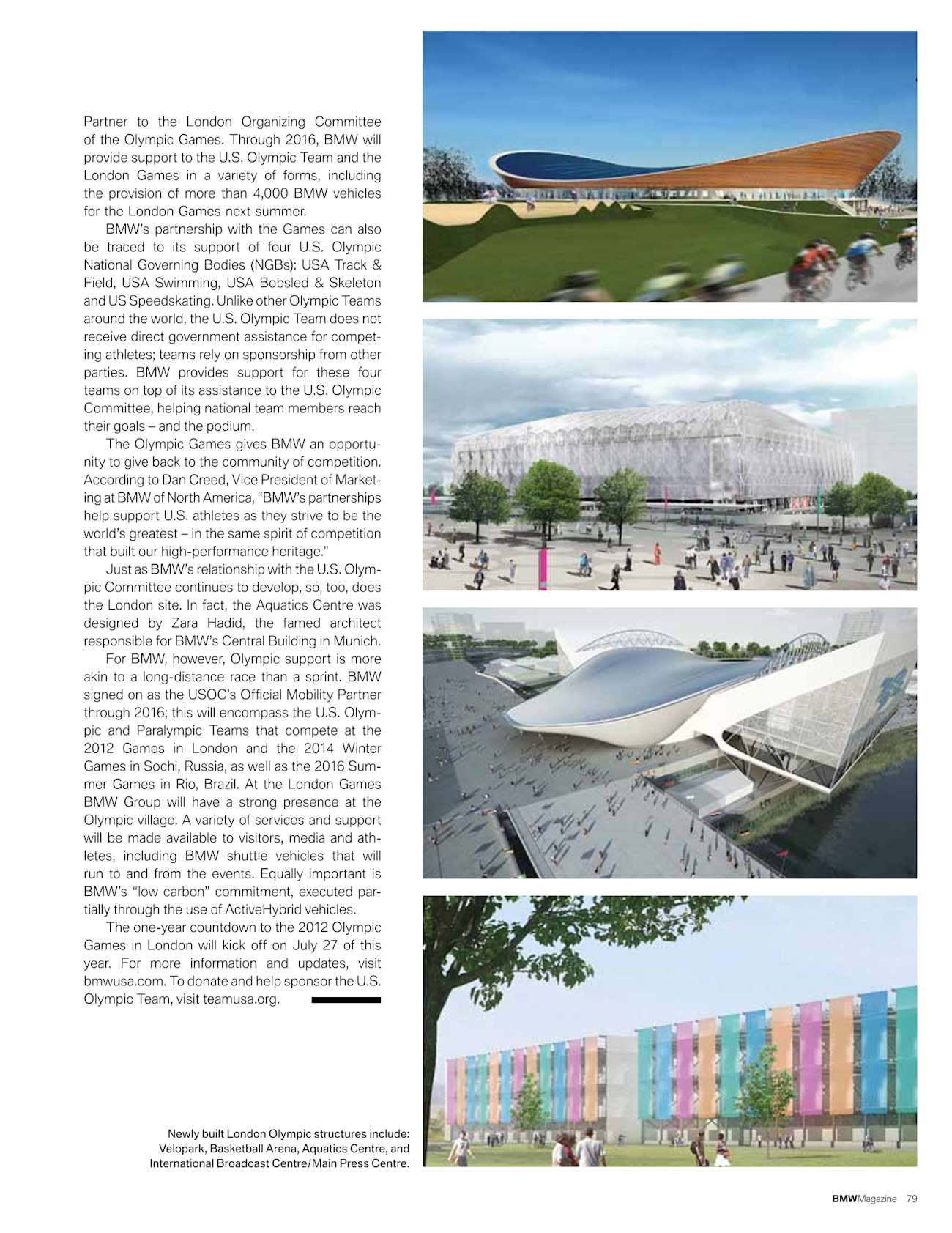 BMW Magazine articles_Olympics
