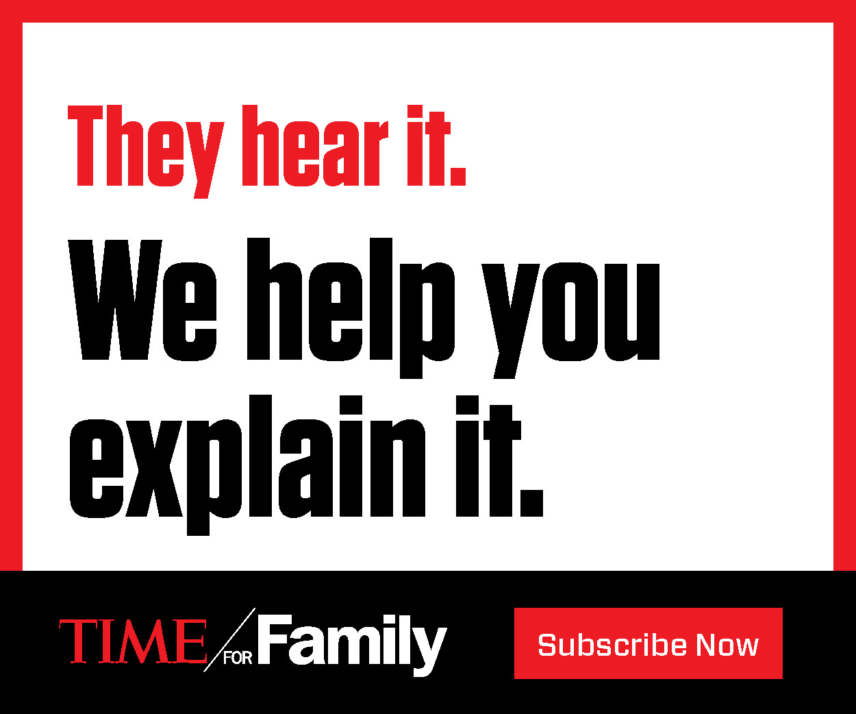 Time Magazine campaign 