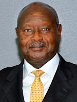 U.S. Department of State, Public domain, via Wikimedia Commons Yoweri Museveni