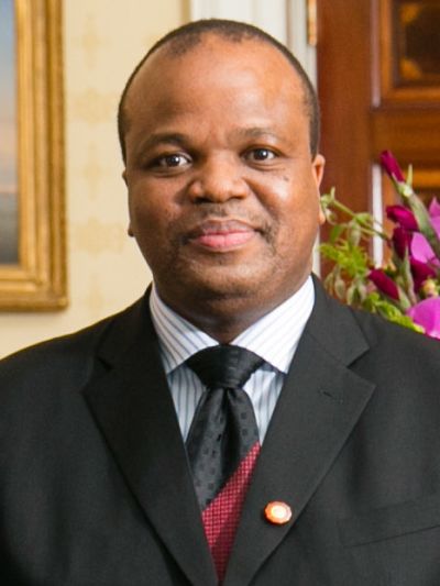 U.S. Department of State, Public domain, via Wikimedia Commons Mswati III