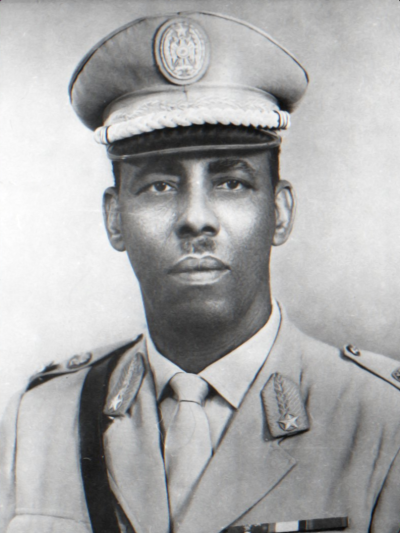 Government of Somalia, Public domain, via Wikimedia Commons Siad Barre
