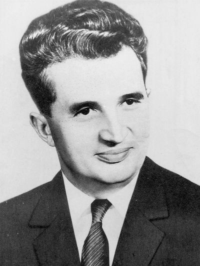 not credited, Attribution, via Wikimedia Commons Nicolae Ceaușescu