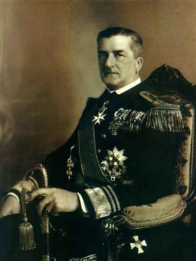 The original uploader was Cserlajos at English Wikipedia., Public domain, via Wikimedia Commons Miklós Horthy