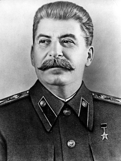 Unidentified photographer, CC0, via Wikimedia Commons Josif Stalin