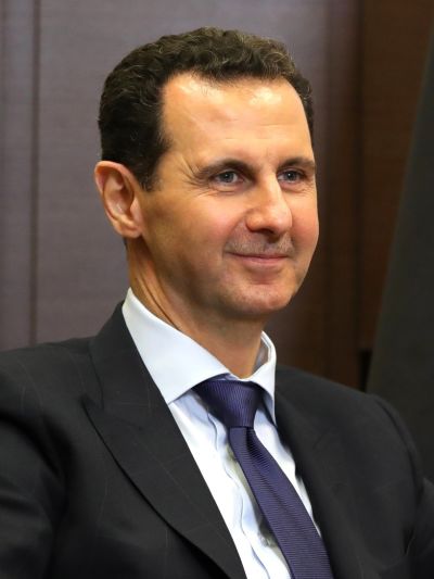 Kremlin.ru, CC BY 4.0 <https://creativecommons.org/licenses/by/4.0>, via Wikimedia Commons Bashar al-Assad
