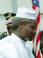 Series: Reagan White House Photographs, 1/20/1981 - 1/20/1989Collection: White House Photographic Collection, 1/20/1981 - 1/20/1989, Public domain, via Wikimedia Commons Hissène Habré