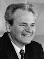 Stevan Kragujević, CC BY-SA 3.0 <https://creativecommons.org/licenses/by-sa/3.0>, via Wikimedia Commons Slobodan Milošević