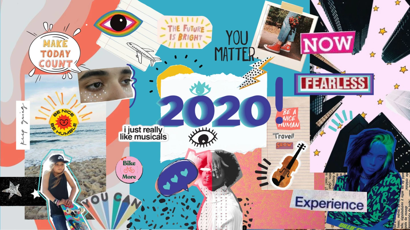 Students' Vision Boards Motivate Our Work - Americans Helping Americans