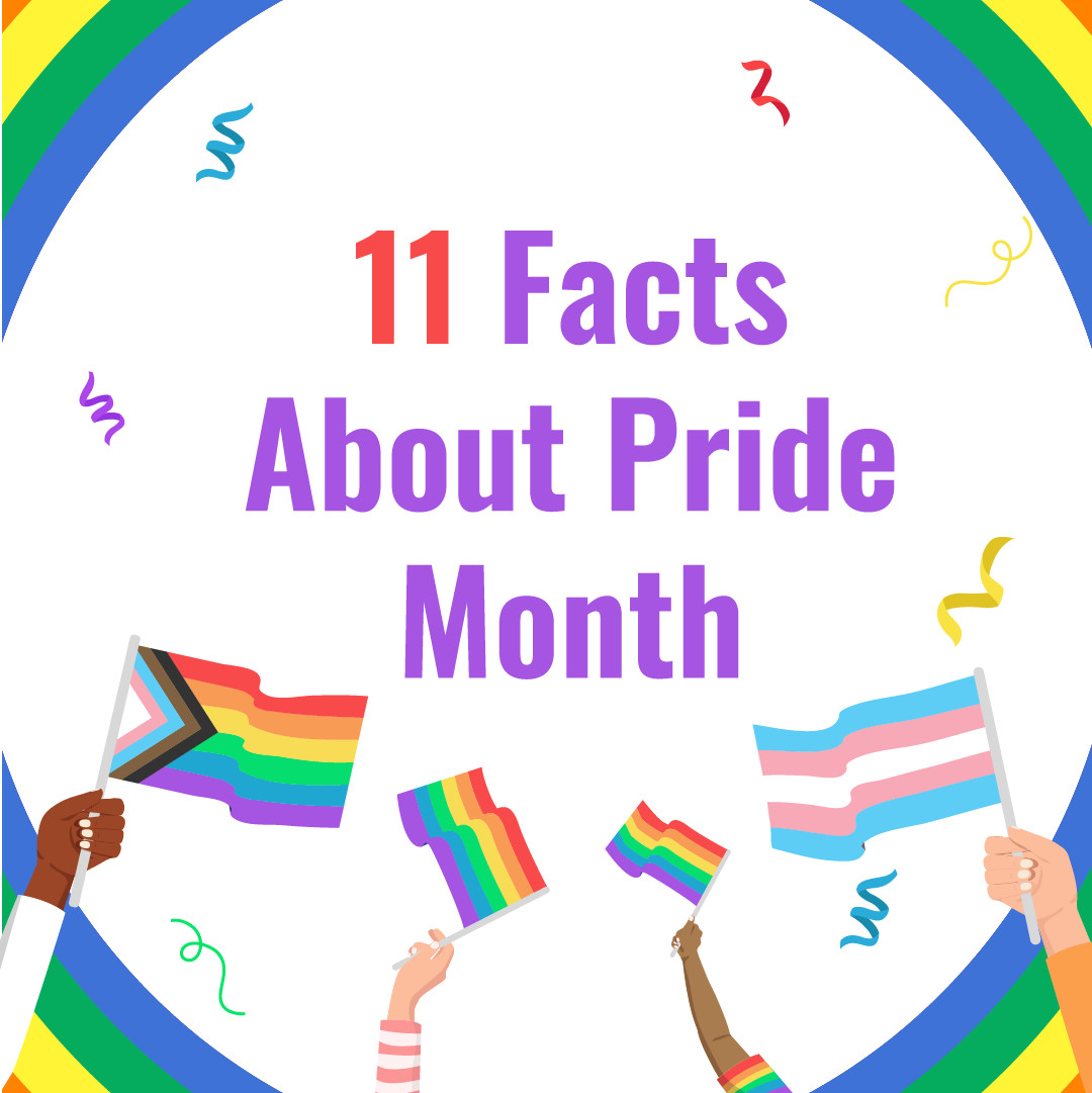 11 Facts About Pride and the LGBTQIA+ Movement