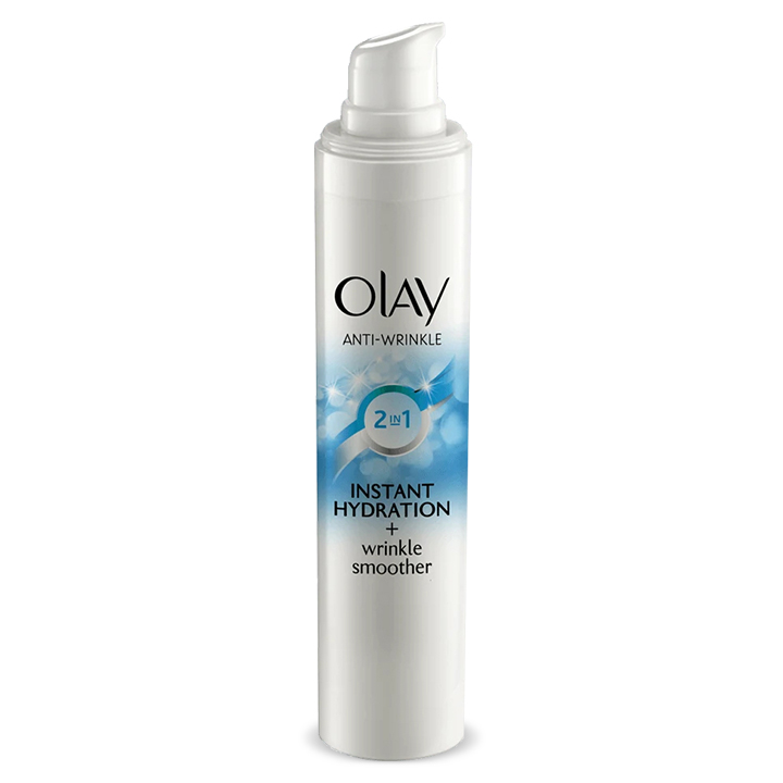 Olay Anti-Wrinkle 2in1 Instant Hydration & Wrinkle Smoother Moisturiser 50 ml - SI1