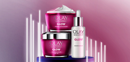 olay glow regenerist light moisturiser with spf30