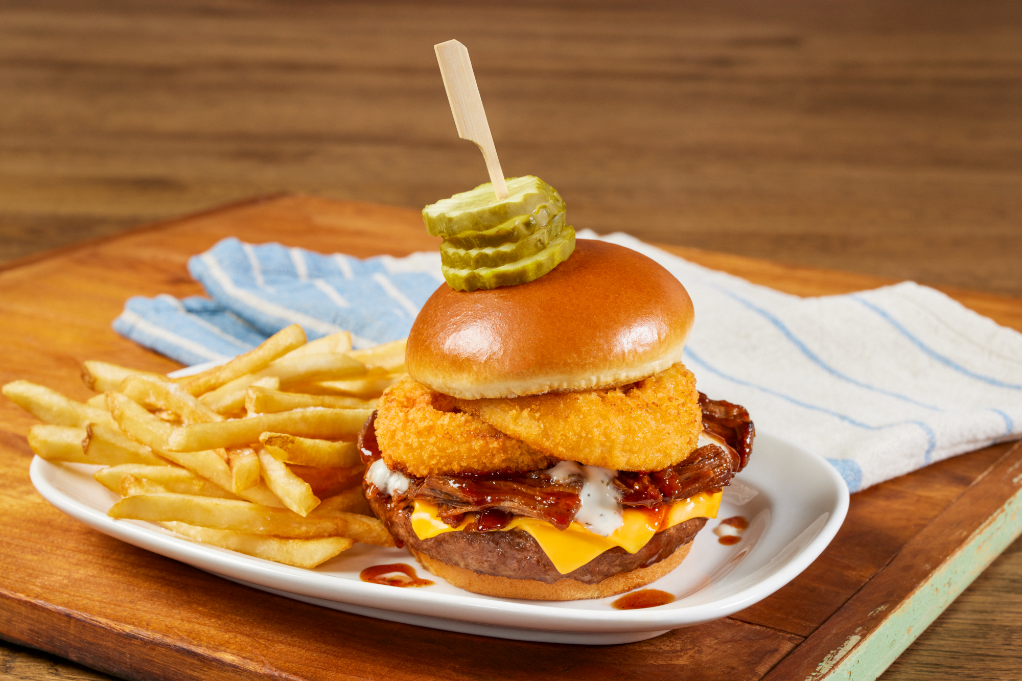 Rancher BBQ Beef Burger