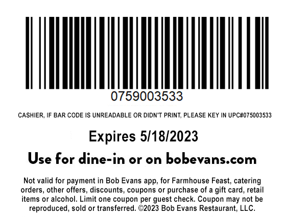 Bob Evans Coupons Deals l Bob Evans Bob Evans Coupons Deals l Bob Evans