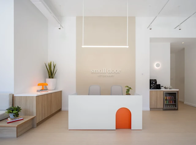 Small Door Veterinary Park Slope Front Desk and Lobby