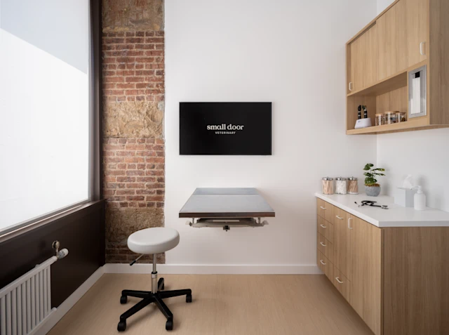 Small Door Veterinary Exam Rooms