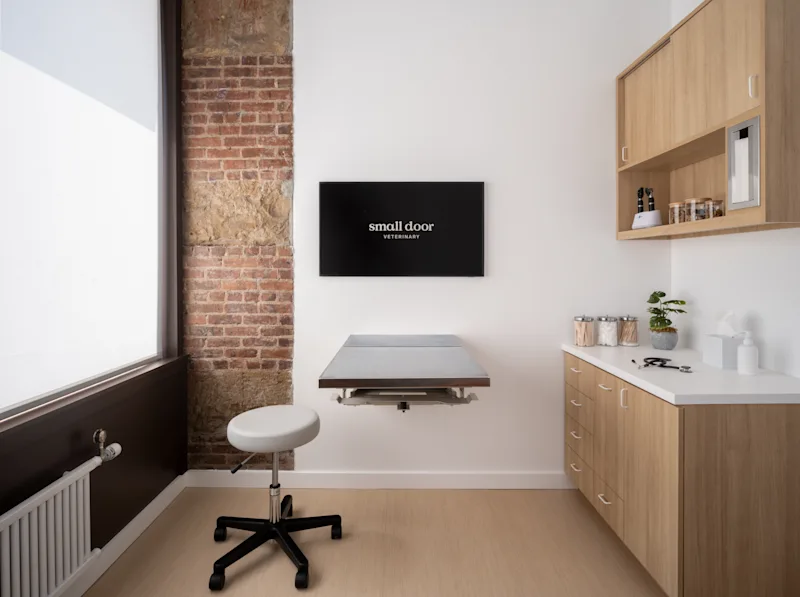 Small Door Veterinary Exam Rooms