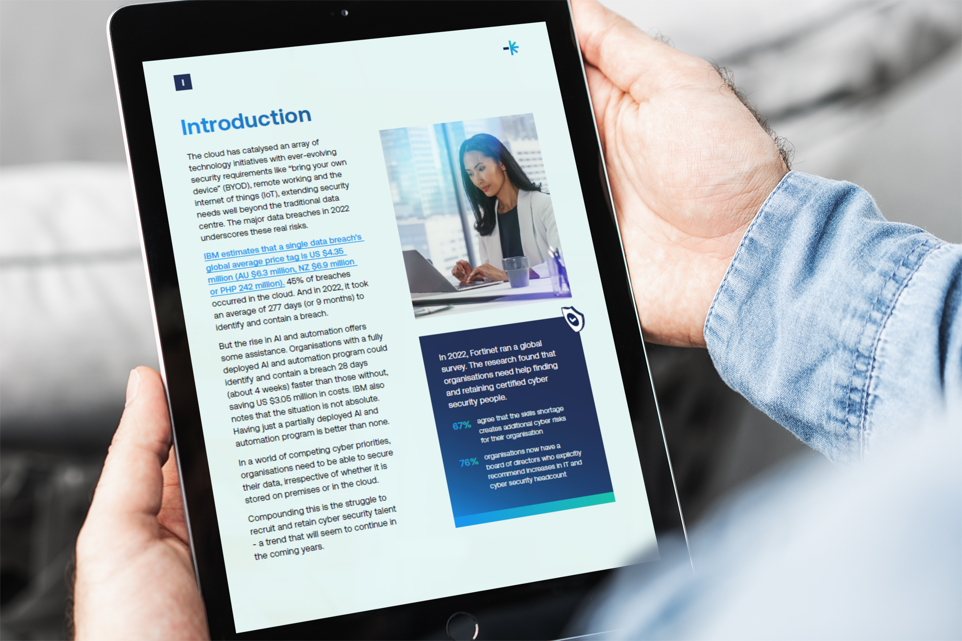 MockUp - Meeting the Cyber Security Challenge - E-Book Cover PH