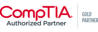 CompTIA Authorized Partner logo - CAPP Gold Partner