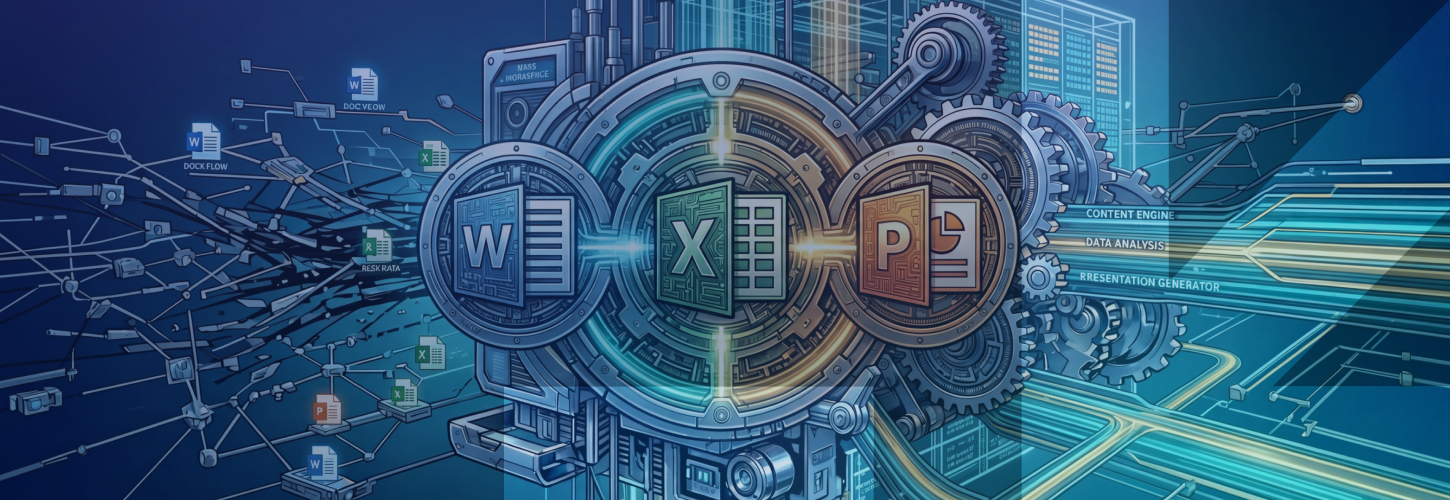 Microsoft Copilot Readiness: Security, Compliance & Governance Essentials technological image with Microsoft icons