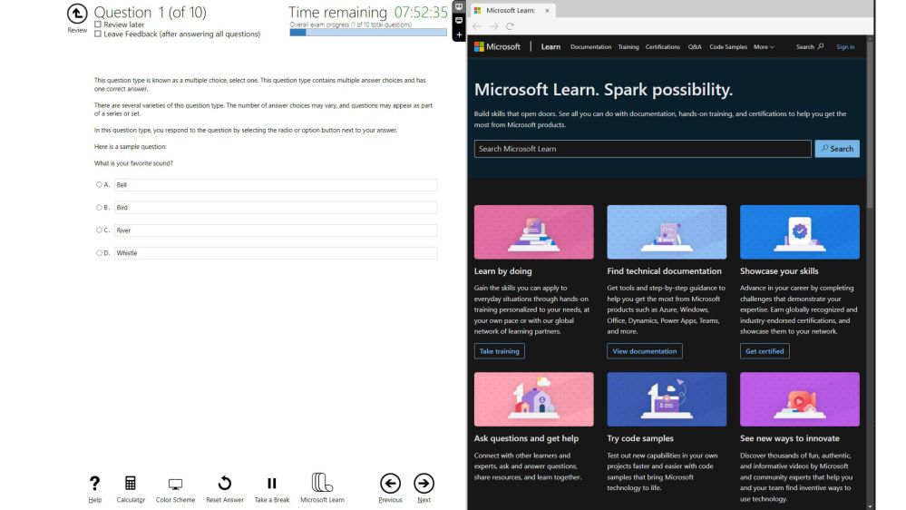 Microsoft Open Book Blog Image Split Screen