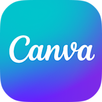 Canva logo, rounded square