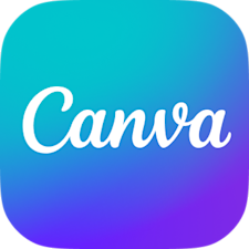 Canva logo, rounded square