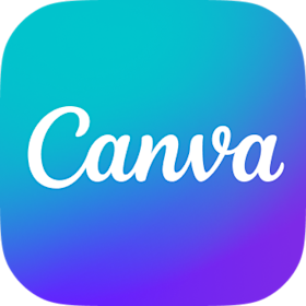 Canva logo, rounded square