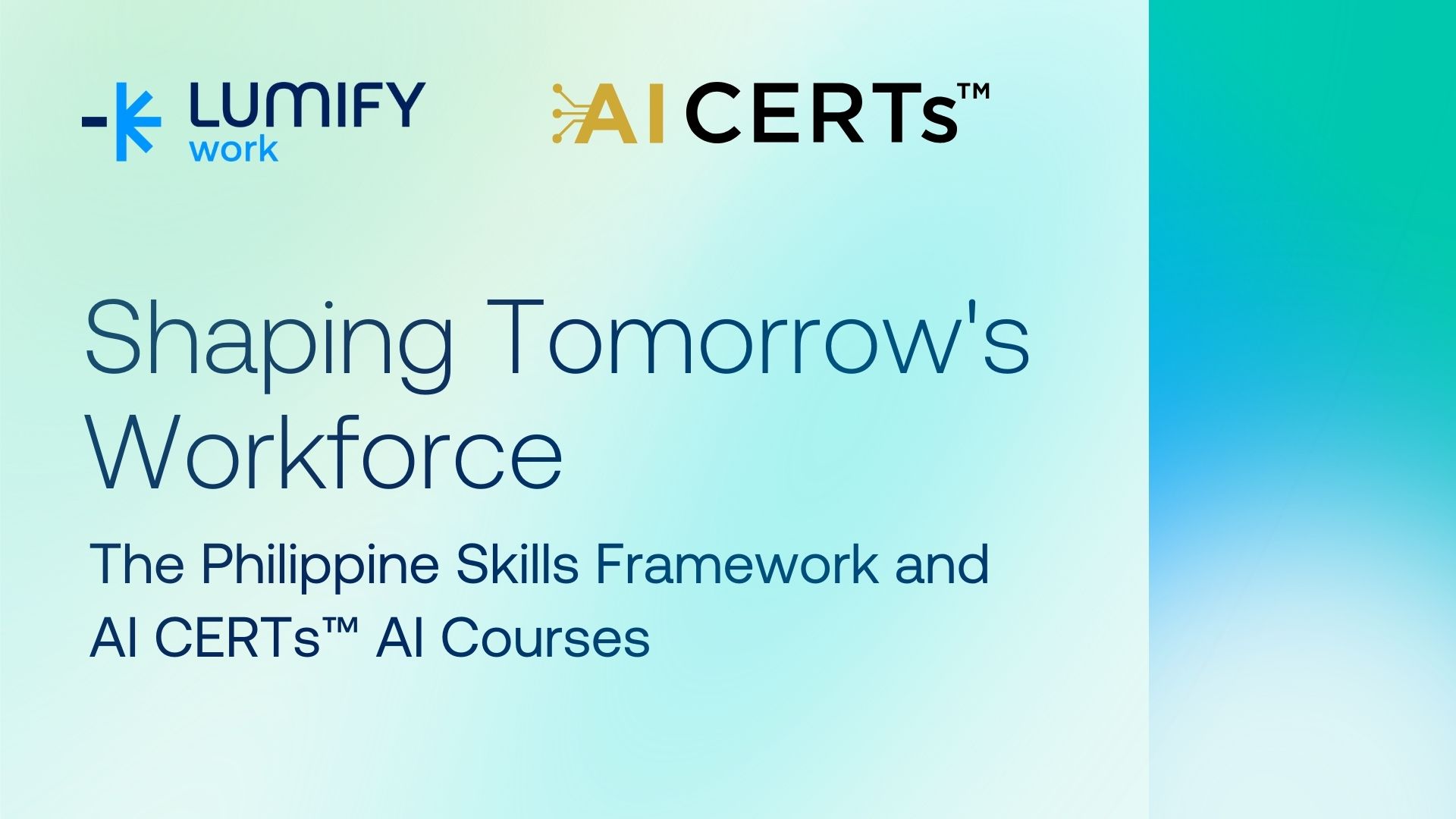 AI Courses & Skills | Philippine Skills Framework | Lumify Work