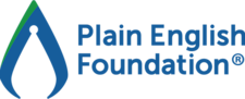 Plain English Foundation (PEF) large logo