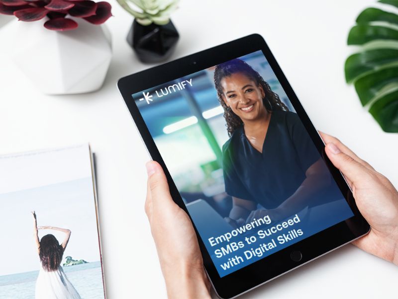 MockUp - Empowering SMBs to Succeed with Digital Skills - E-Book Cover