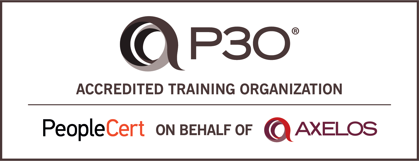 P3O Accredited Training Organisation logo