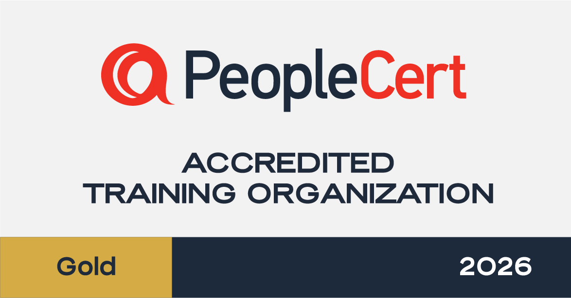 Lumify Work PeopleCert ATO Accredited Training Organisation Platinum logo badge