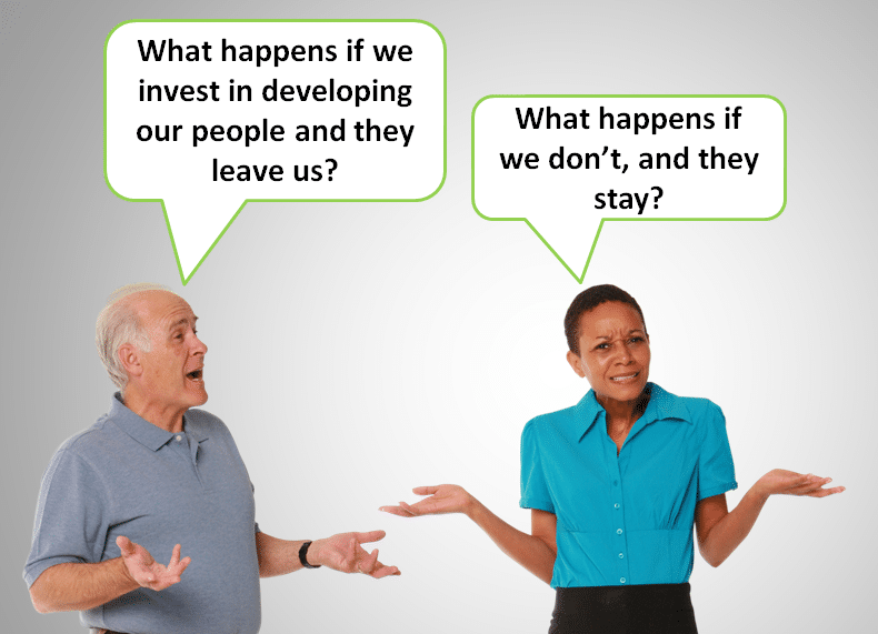 What happens if we invest in developing our people?