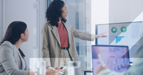 HR Manager Presenting