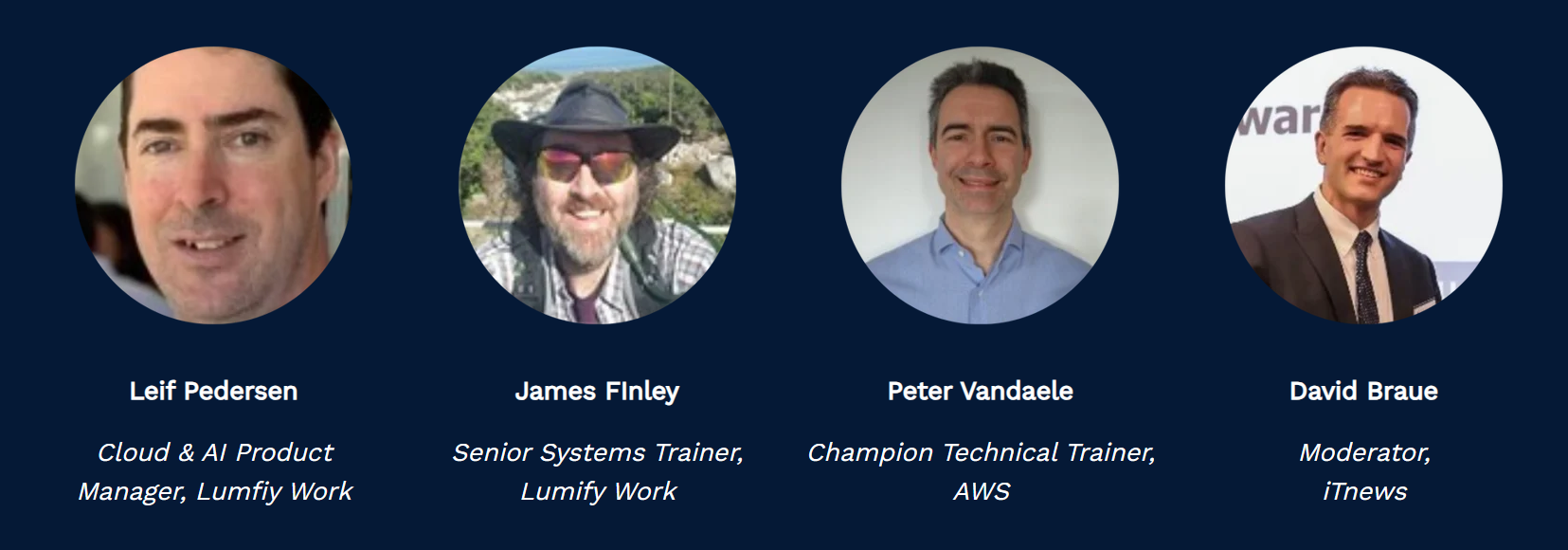 On demand webinar speakers: Taking your AI strategy to the next level