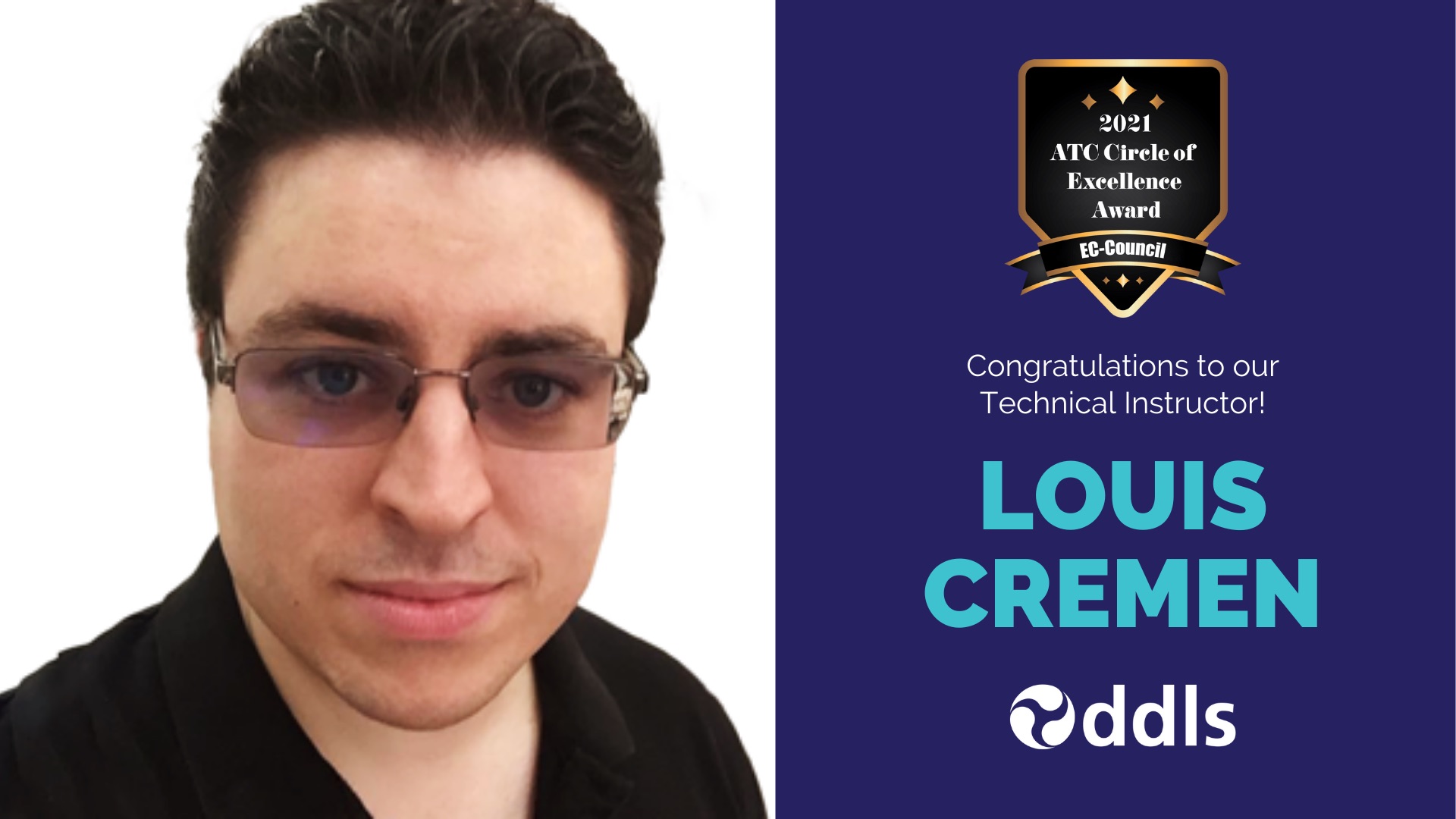 Winning hearts, minds and awards for cybersecurity training - technical instructor stories - Louis EC-Council