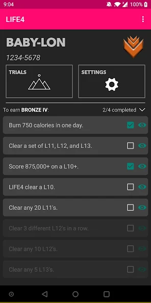 Bronze IV App