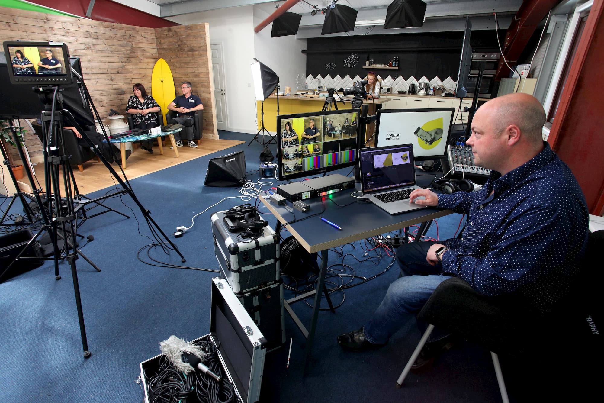 The Cornwall Channel studio