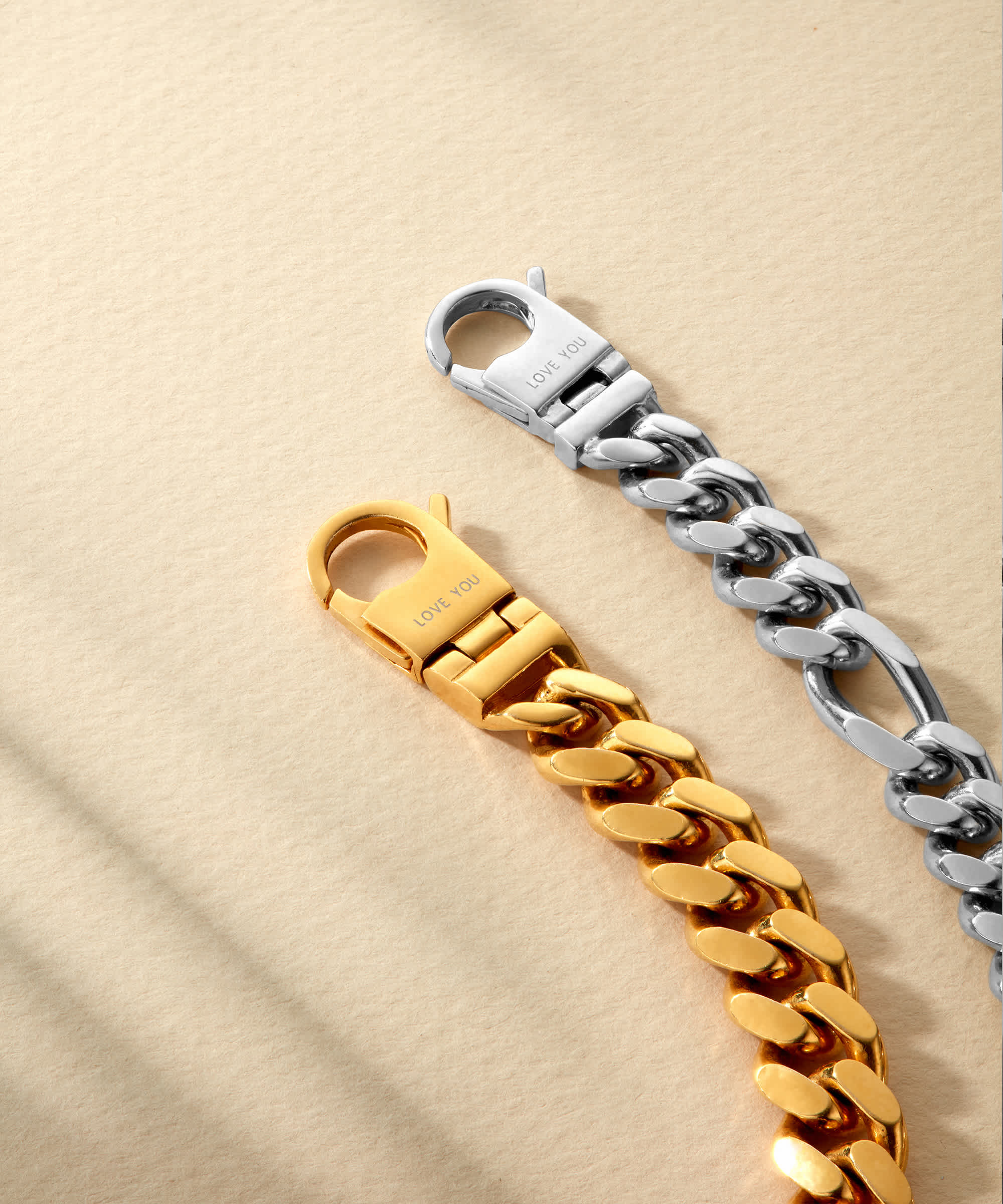 Engravable - 10mm Cuban Bracelet Gold