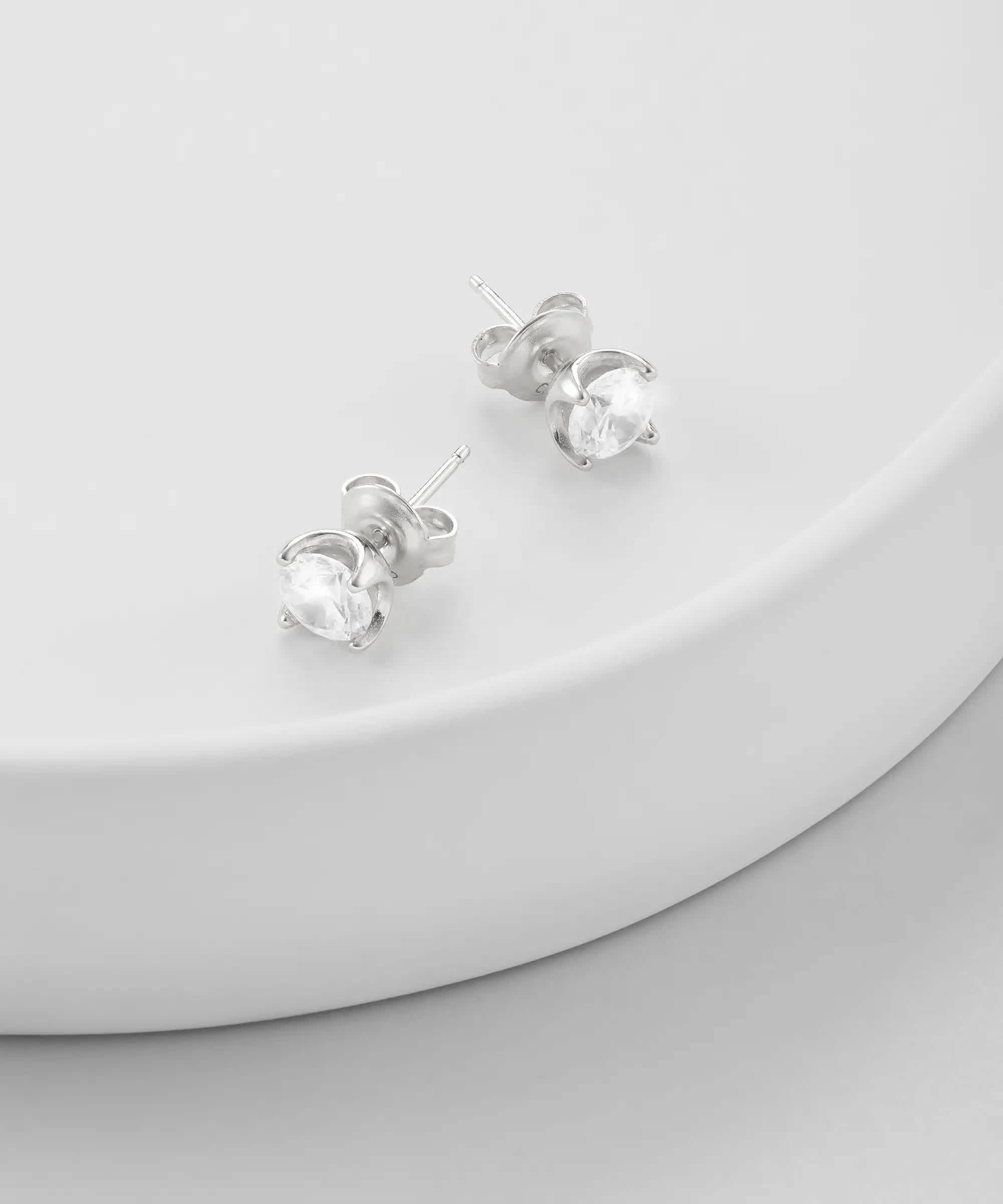 ATTENTION TO DETAIL - Men's Silver Earrings