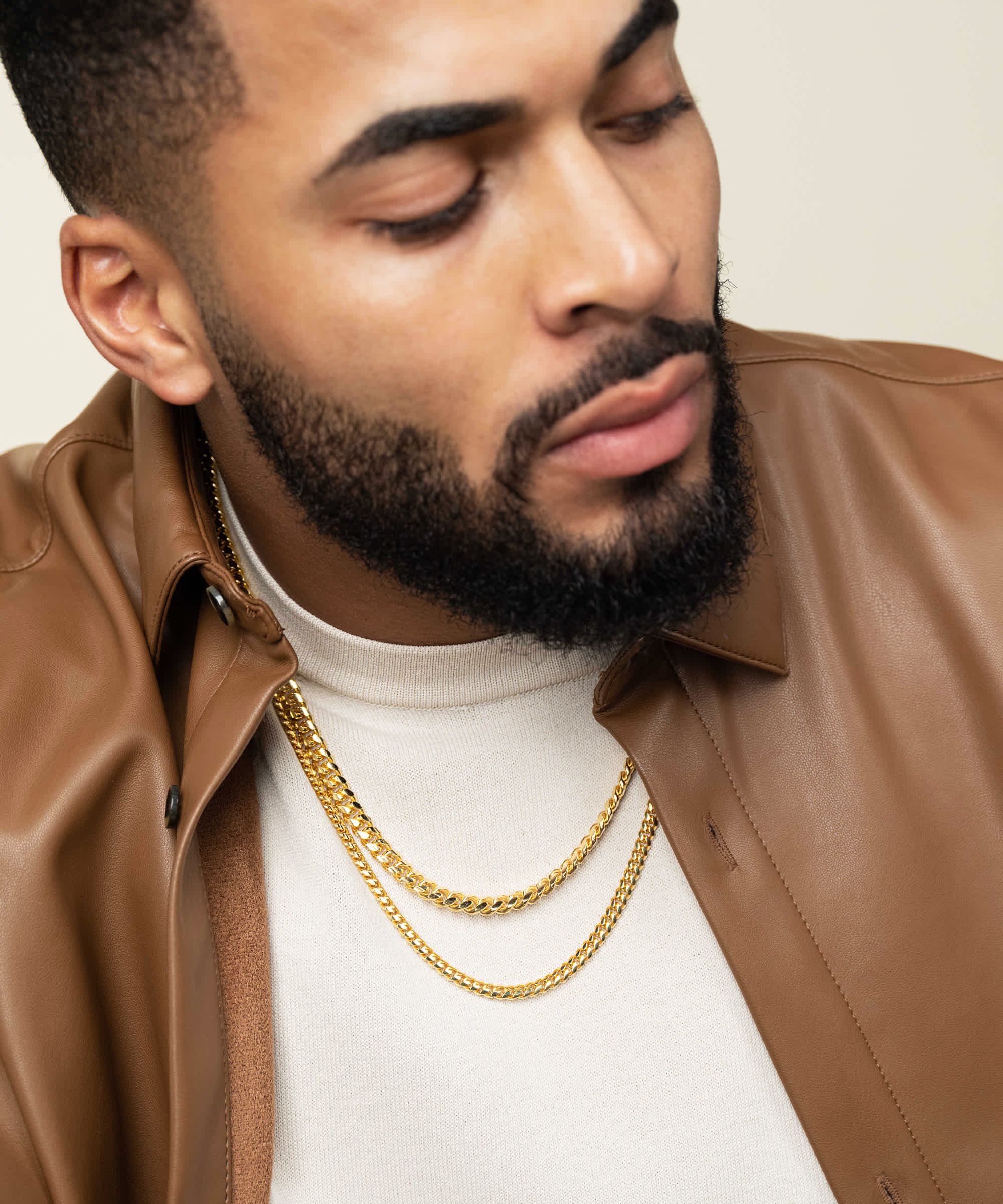 Timeless Style - Cuban Chains Solid Gold