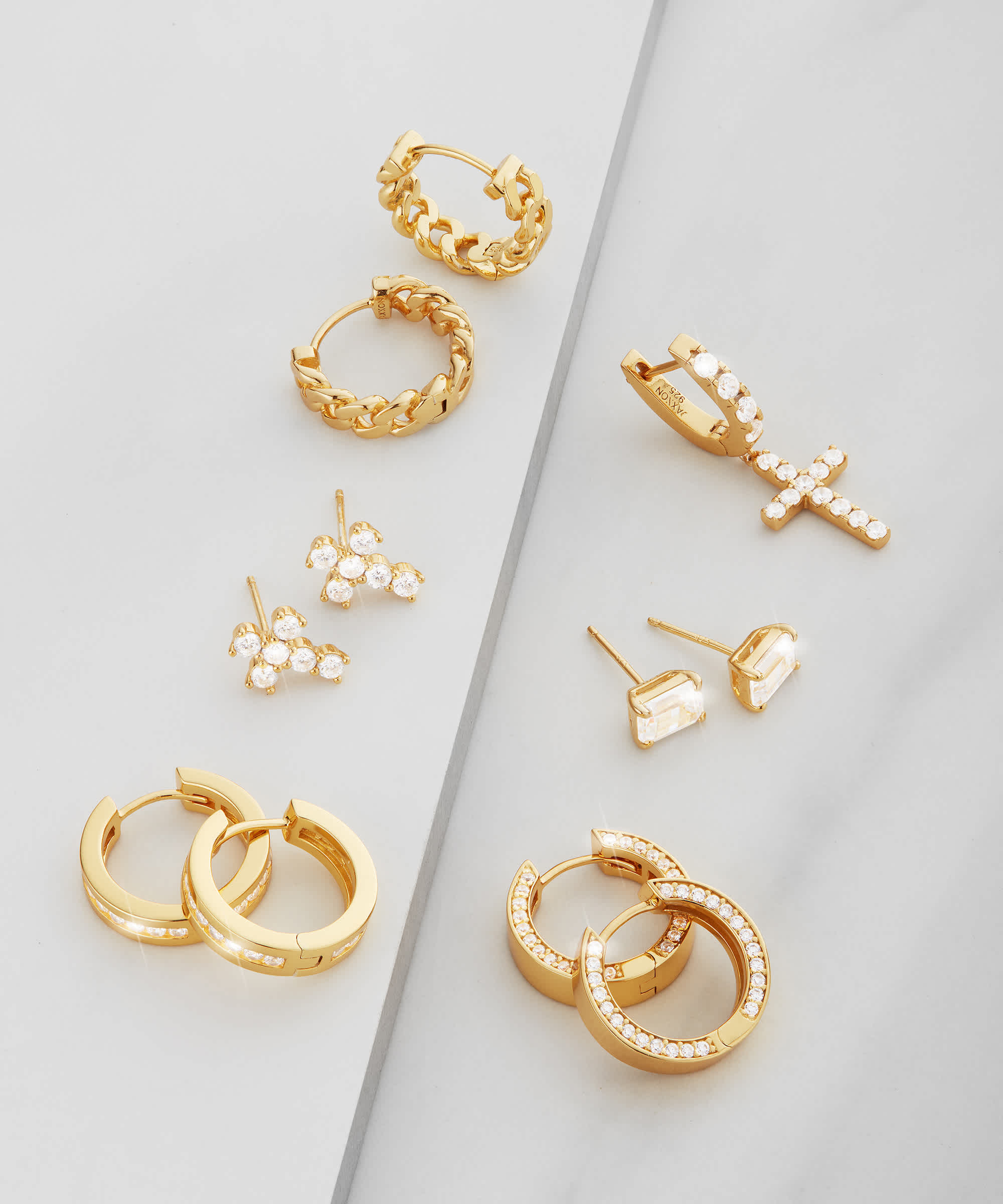NO COMPROMISES - Men's Gold Earrings