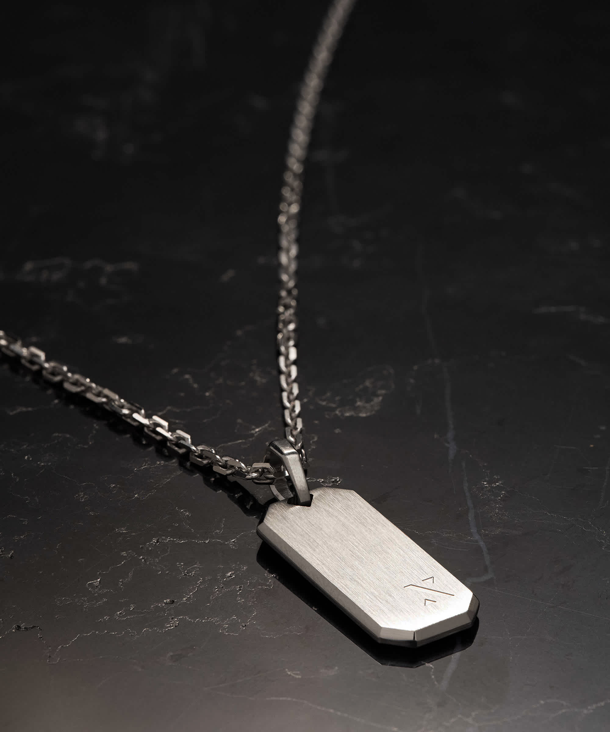 Handcrafted - Silver Beverly Pendant Necklace