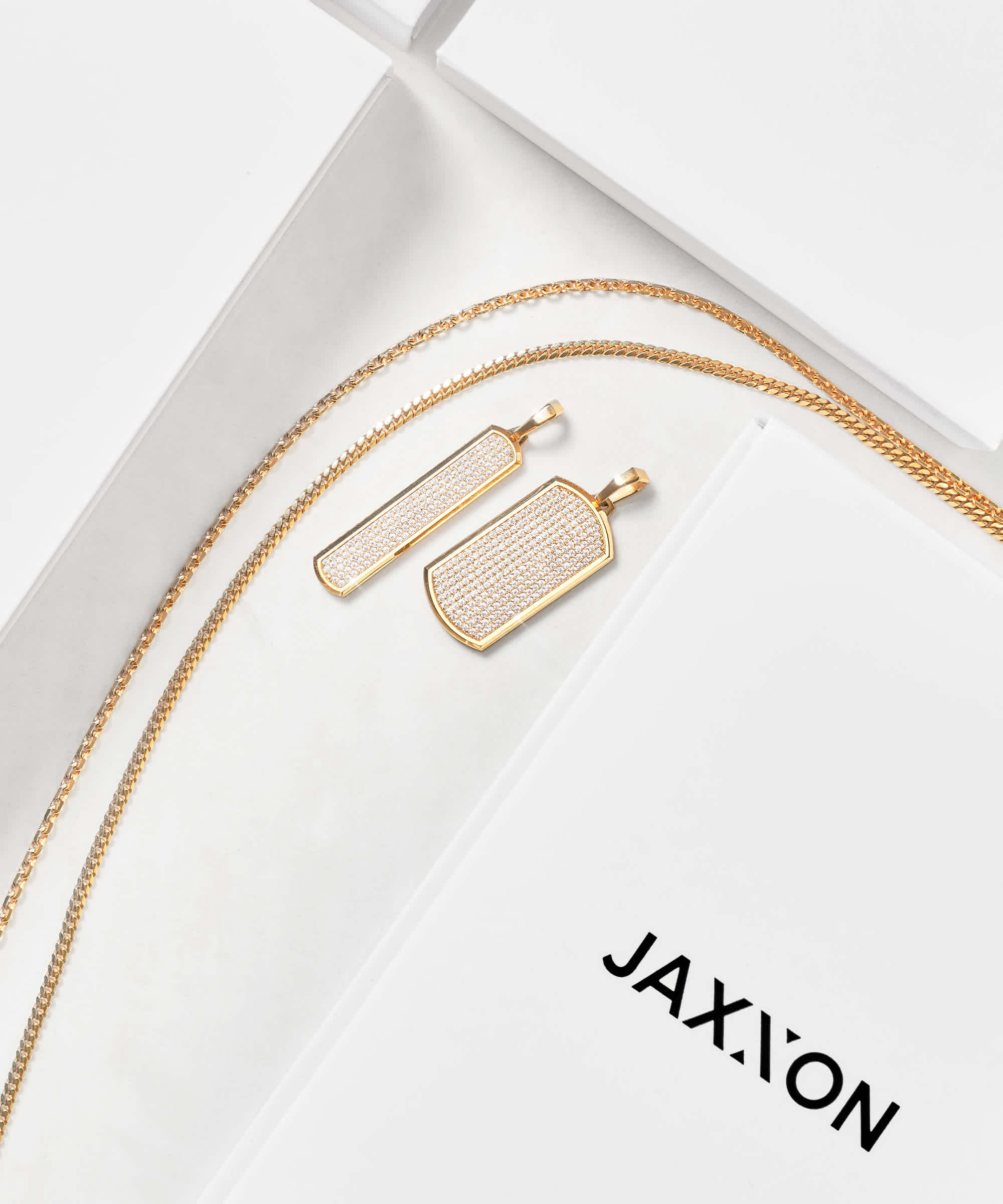 ATTENTION TO DETAIL - Iced Out Gold Pendants