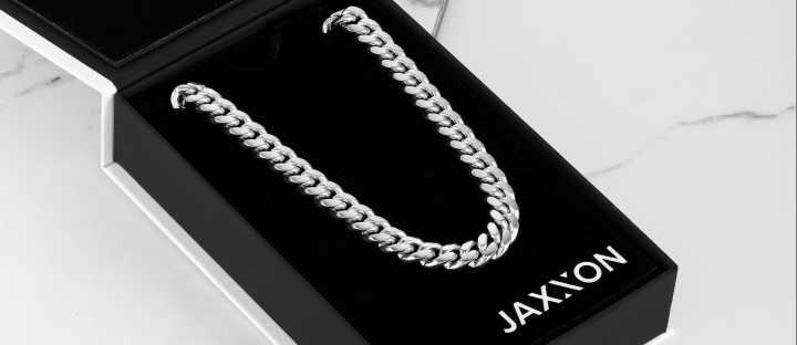 JAXXON 10mm Cuban Link Silver Chain | 22