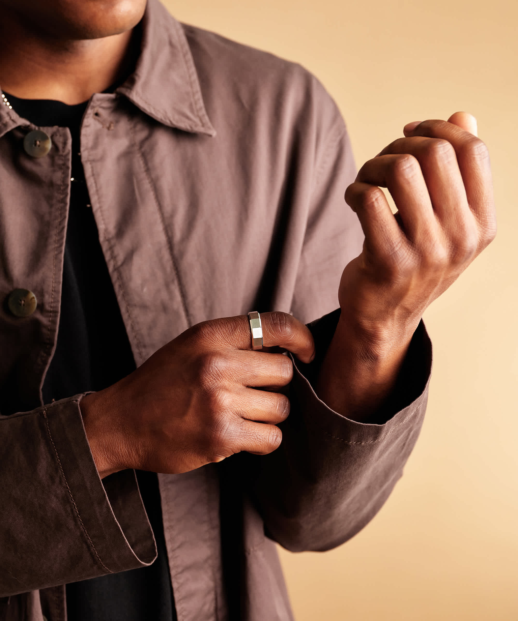 Attention to Detail - Silver Twelve Ring